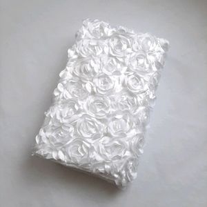 Edgehill Collection White Flower Receiving Blanket